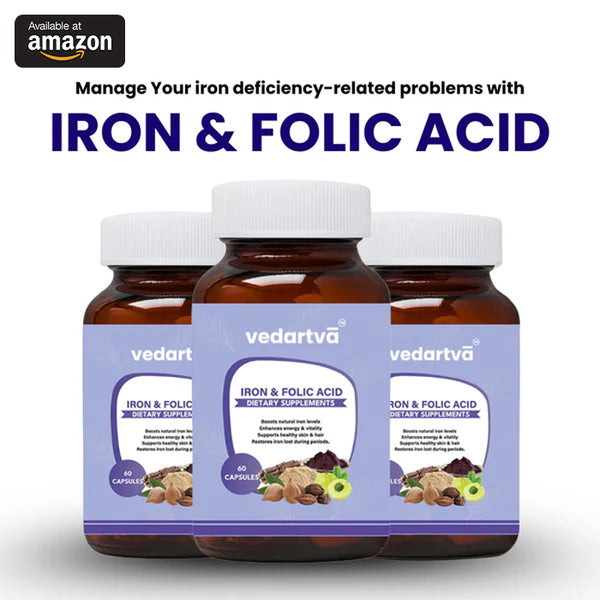 Vedartva  Ayurvedic Iron & Folic acid