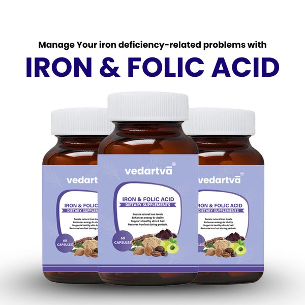 Vedartva  Ayurvedic Iron & Folic acid